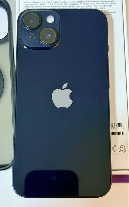 Iphone 14 Midnight 256GB neverlocked Esim (SUA)