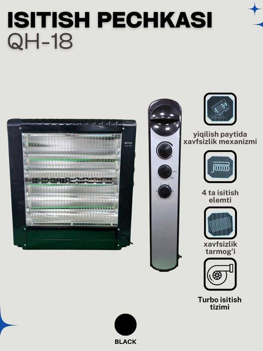 Pechka Ketao QH 18 Печка