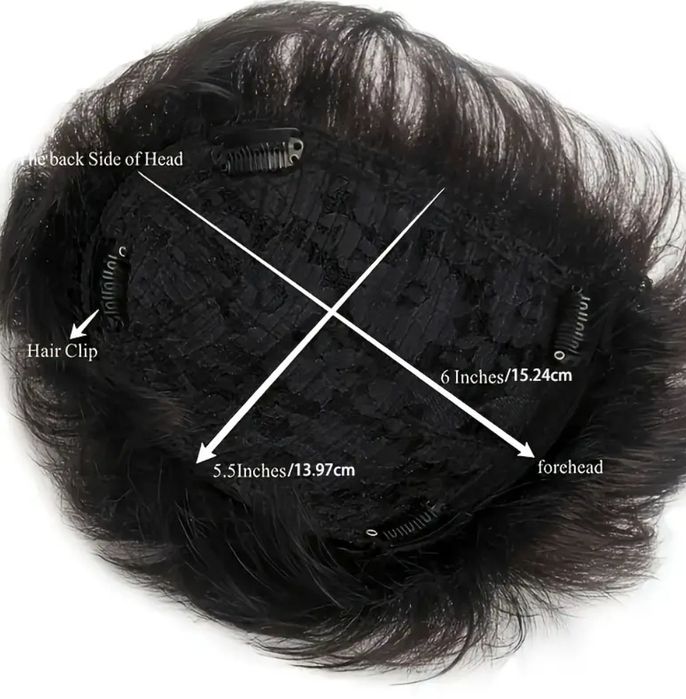 Мужские топперы из натуральных волос