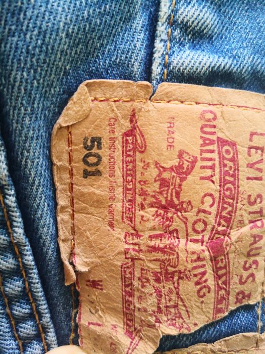 Jeans Levi Strauss W36 L34 barbati blugi Albastri