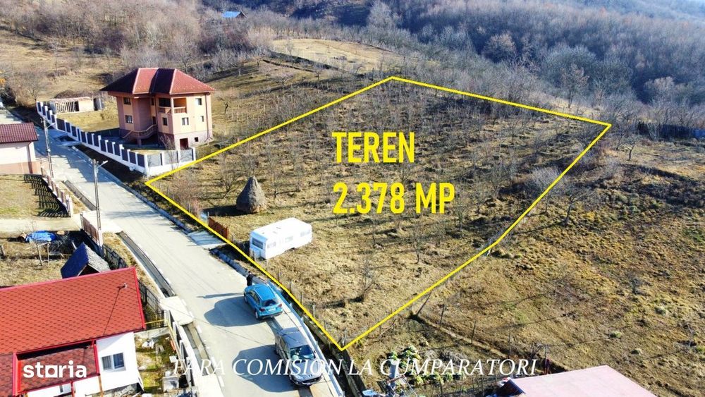 Calimanesti, teren 2378 mp, toate utilitatile