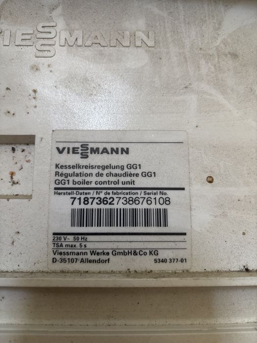 Placa de baza centrala Viessman + vana cu 3 cai