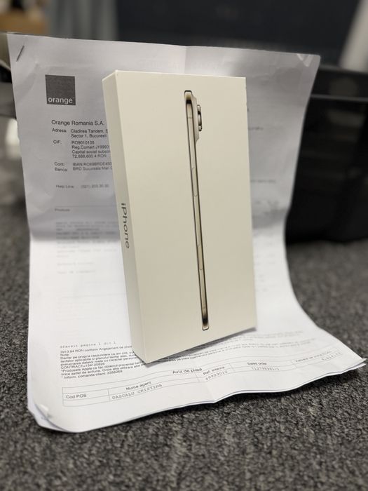 Oferta !! Iphone Air 256 gb SIGILAT ! Factura si garantie 24 luni ! Culoare light gold !