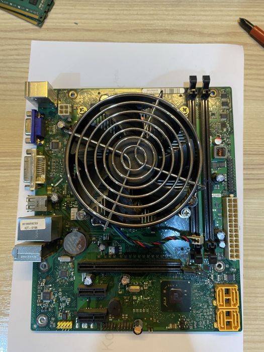 Продам рабочий пк без диска и видеокарты