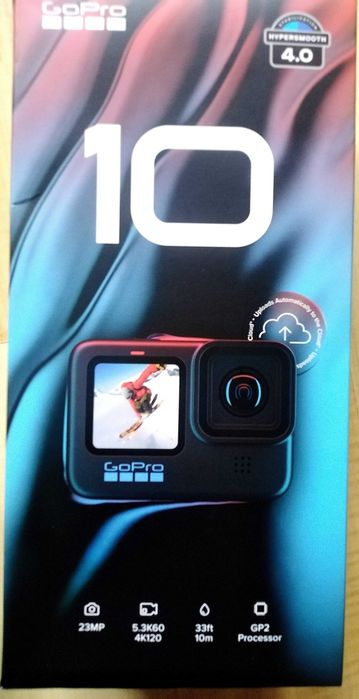 Екшън камера go pro hero 10 с аксесоари
