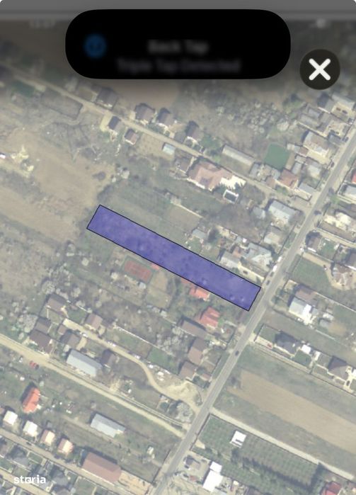 Teren intravilan 1.484 mp Bacu posibilitate 4 loturi, la drum județean