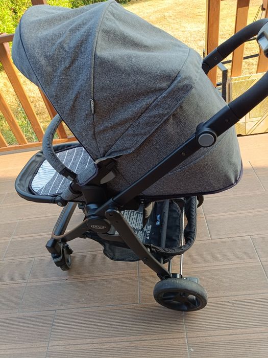 Количка Graco Evo 3в1, сива