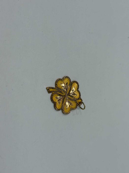 Златна висулка детелина – 14 карата (585), 1.30 г