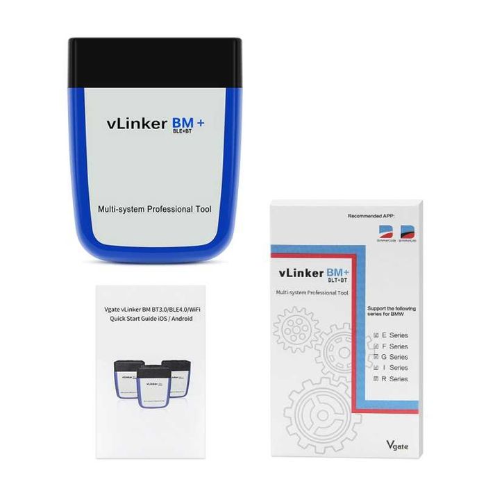 Diagnoza Vgate VLinker BM+ BMW BimmerCode Resetari Activari functii