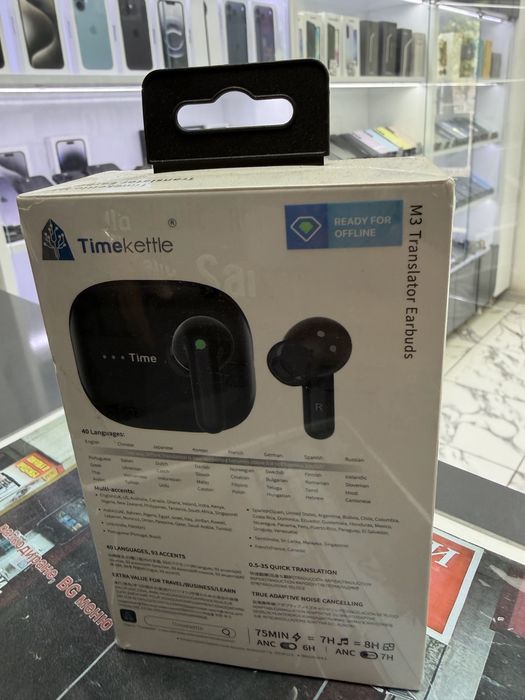 Timekettle M3 translator Earbuds *Запечатани*