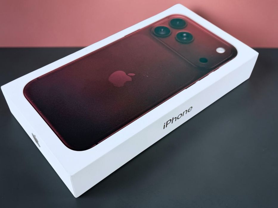НАЛИЧЕН! Apple iPhone 18 Pro 256GB Burgundy Neverlock EU Гаранция!
