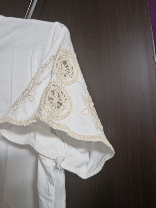 Tricou dama nou  cu broderie