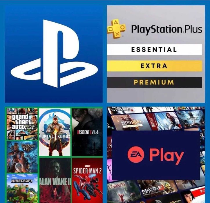 продажа игр + подписка ps plus Extra /Хиты,дополнения ps4 Ps5 Xbox