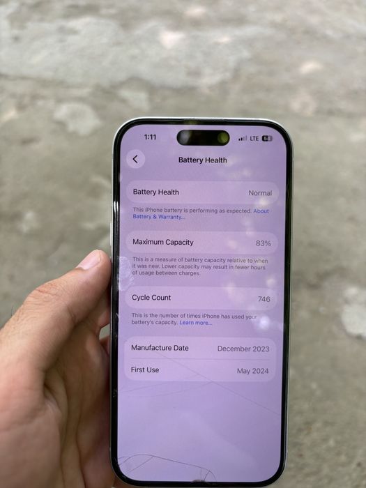 Iphone 15 blue 128GB