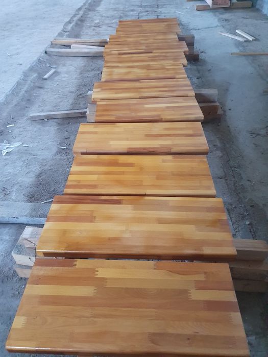 Grinzi stratificate, panouri, trepte lemn masiv