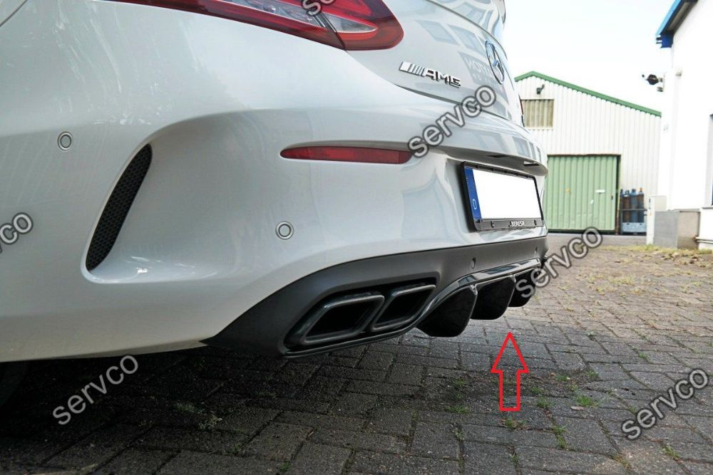 Bodykit tuning sport Mercedes C Class C205 63AMG Coupe 2016-2018 v1