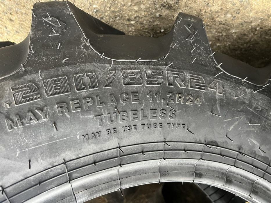 Anvelopa 280/85 R24 CEAT FARMAX R85 118A8/115D TL  Cauciucuri tractor, Fiat, Case, Fendt, John Deere, New Holland, Massey Ferguson, UTB   Cauciucuri t