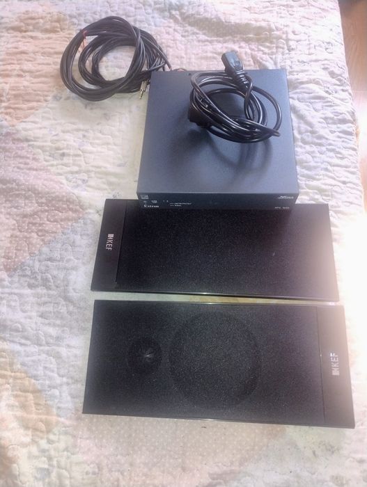 Sistem Audio  Design KEF T 101 Slim + Amplificator Extro. XPA 1002 | Set Boxe Plate de Perete