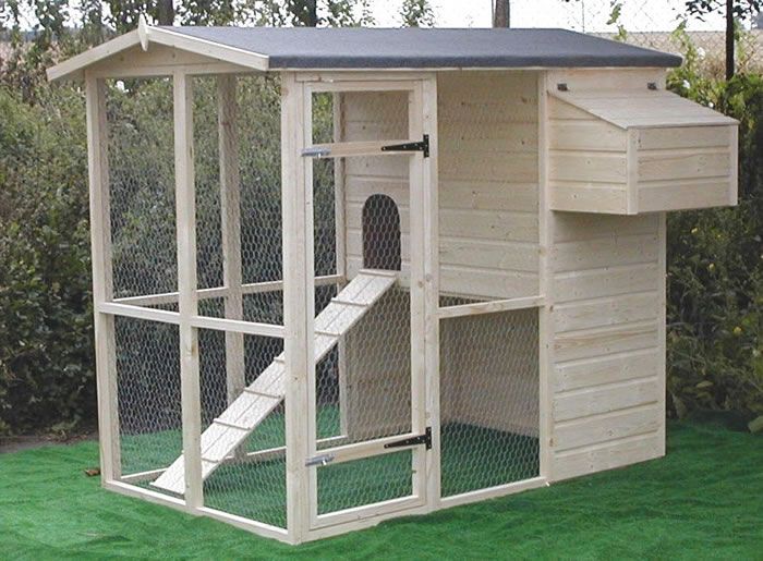 мини курятники с поддоном