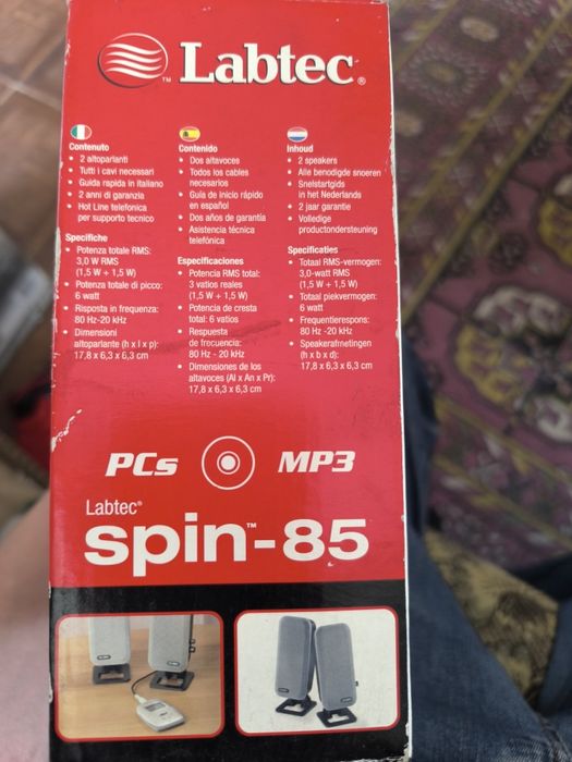 Колонки настольные