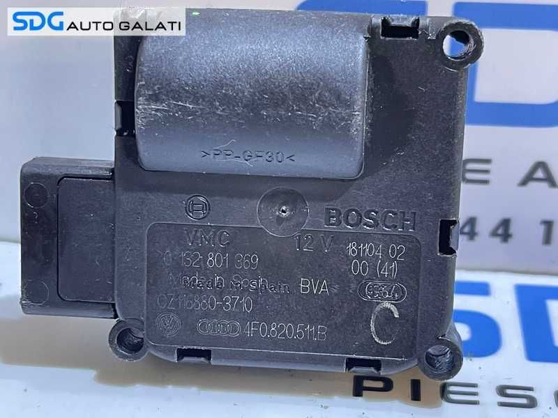 Motoras Dreapta Mijloc Grila Clapeta Clapete Aeroterma VW Transporter T5 2007 - 2015 Cod 4F0820511B 0132801369 [L0511]