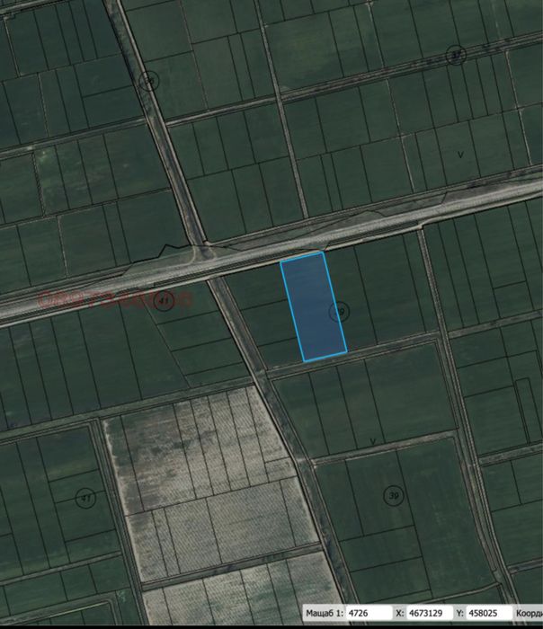 Земеделска земя оризище 15.296 дка с. Манолско Конаре