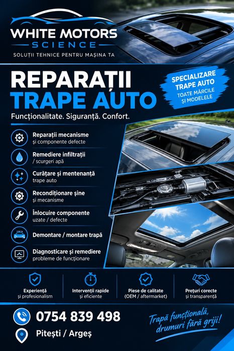 Reparații faruri- reparatii trape - detaling auto -codari BMW