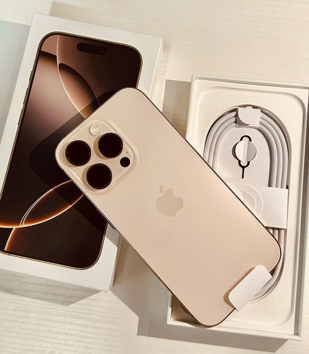 Новый iPhone 16 pro desert titanium