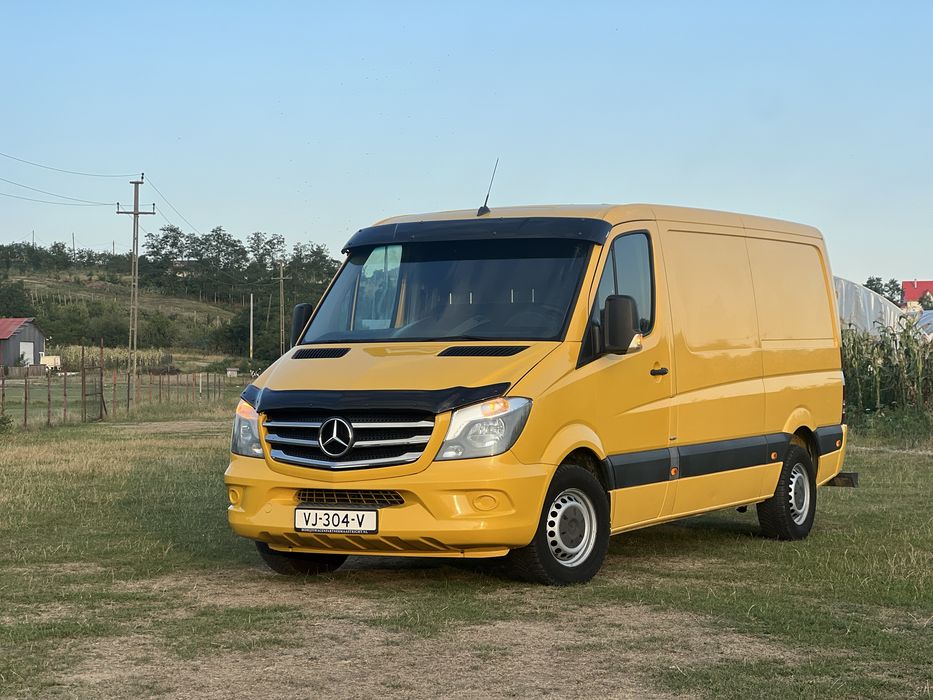 Mercedes sprinter 316,Clima,2014,3.5 carlig,7g-tronic,navigatie,163cp