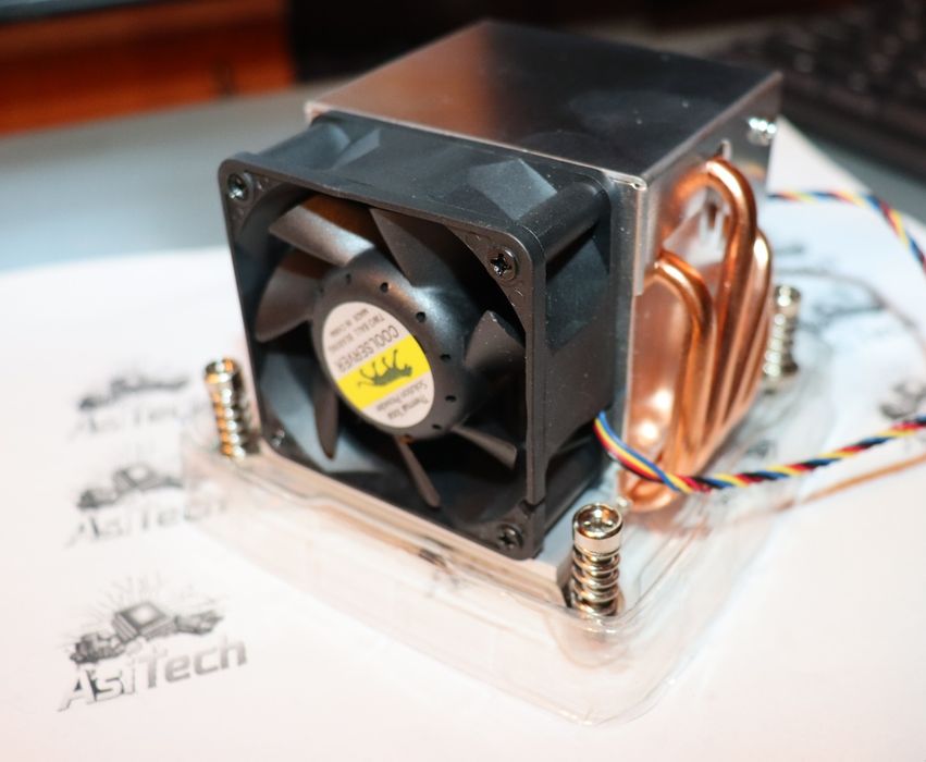 Cooler/Heatsink Server/ Workstation Socket 2011-3 Square ILM  4 Heatpipes  4Pin PWM  NOU
