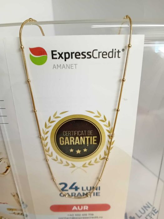 Lant aur 14k [Tomesti-b:32846]-Garantie 2 ani!