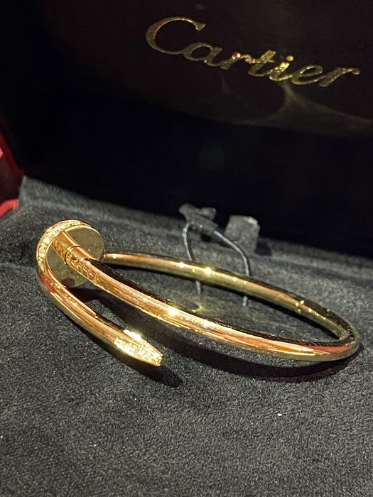 Золотой браслет Cartier