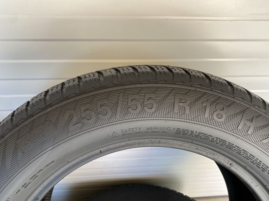 4бр зимни гуми 225/55/18/Gislaved euro Frost5/dot3211/5.3мм/