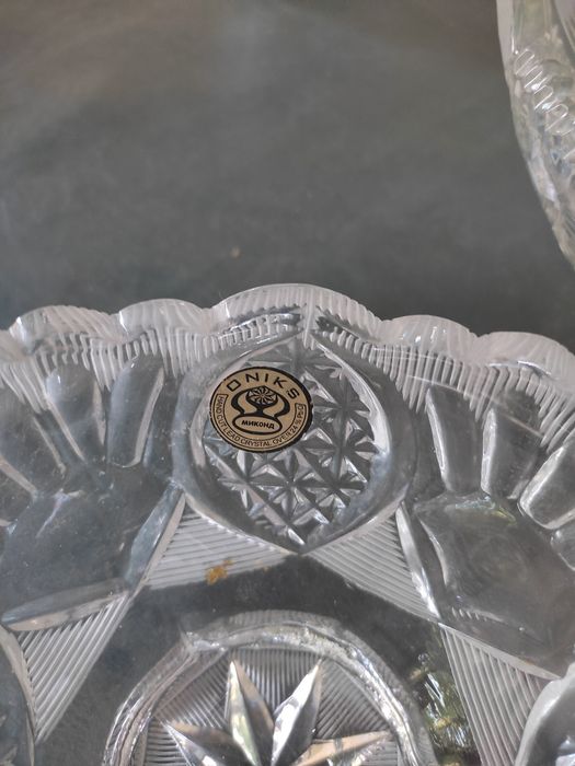 Xrustal idish originali chehiya saratovinskiy zavod