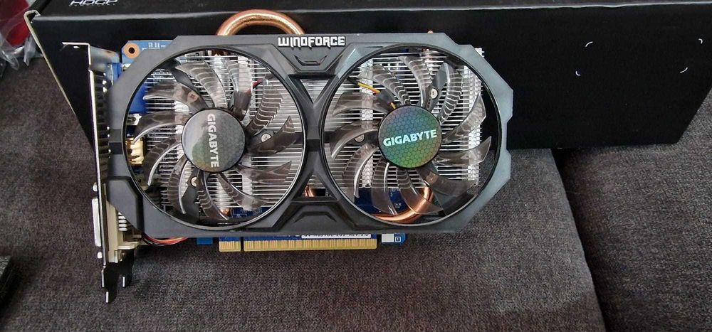Placa video GTX 650 Ti 2GB Gigabyte Windforce – dual fan
