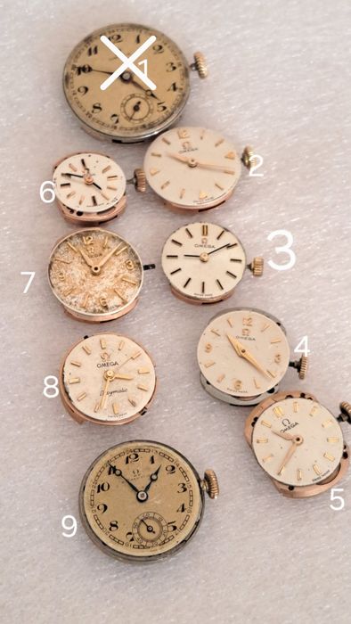 Ceasuri Omega mecanisme