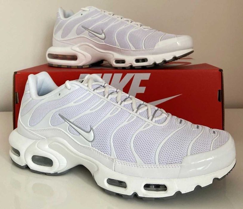 Найк Nike Air Max Tn Plus Triple White (всеки размер от/до 36-46)