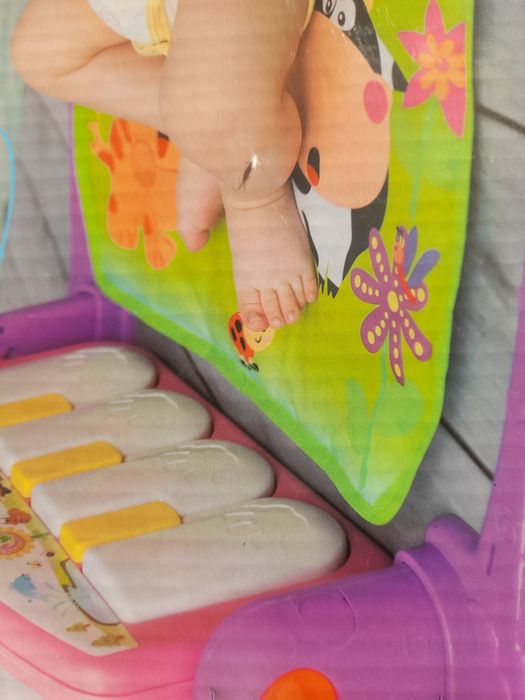 Музукален тепих/ активна гимнастика  с пиано за бебета