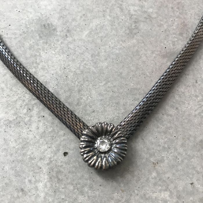 Colier vintage din argint masiv 925