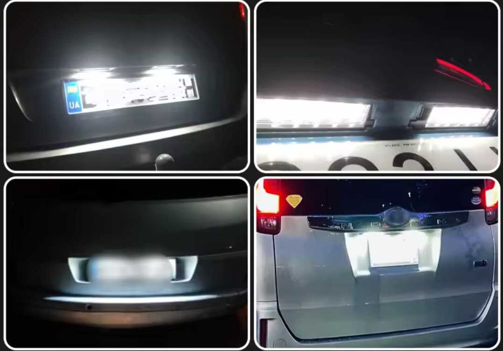 ЛЕД плафони за регистрационния номер за Тойота Toyota Auris Aygo RAV4