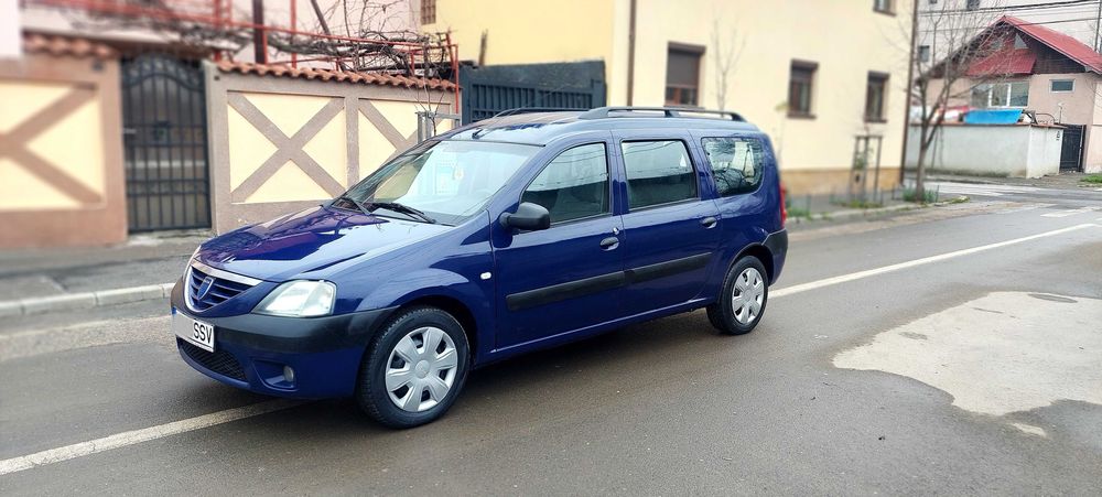 Logan MCV 2008 cu AC si 7 Locuri, motor 1.6MPI 90cp