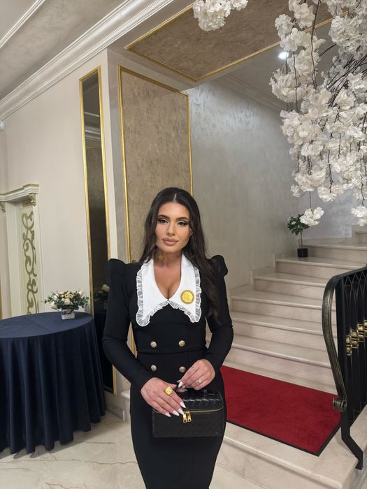 rochie neagra eveniment