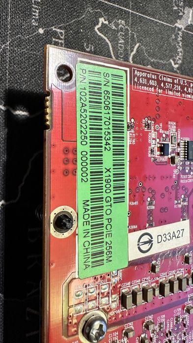 Placa video Sapphire Radeon X1900 GT 256MB