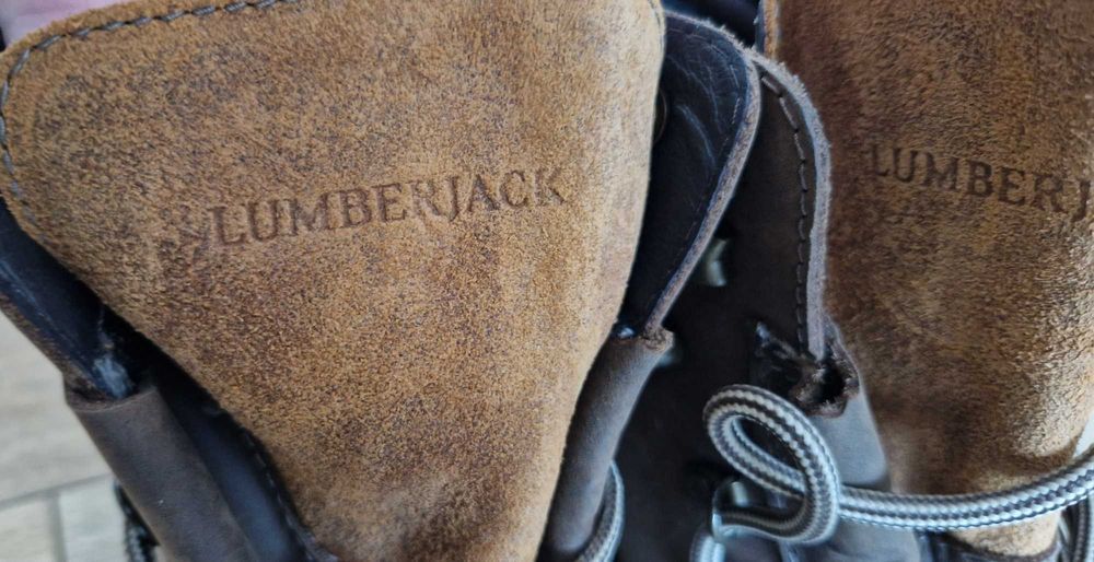 НОВИ Кожени Боти Lumberjack, размер 44 – Естествена Кожа, Необувани