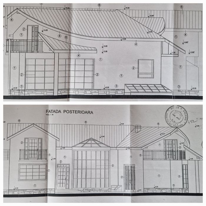 Teren de 966mp cu casa in construcție Micalaca