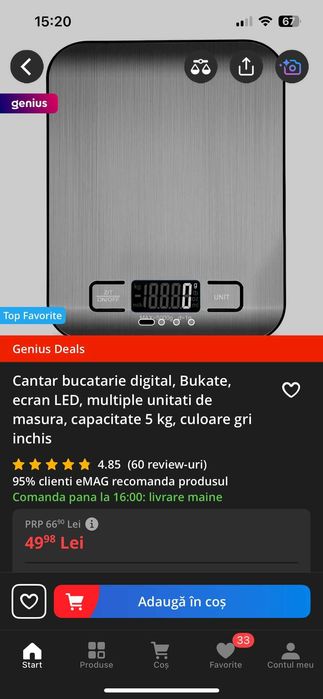 Set bucatarie resigilat – Gofre, Cantar, Boluri, Briose