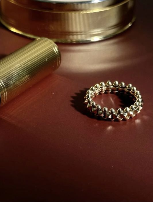 Золотое Кольцо Клеш Картье