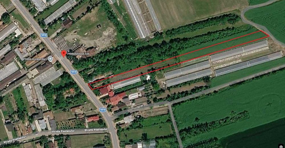 Teren generos 3.357 mp si casa veche la 25 min de Bucuresti si 5 minute de A3, Olari Prahova. Asfalt si utilitati.
