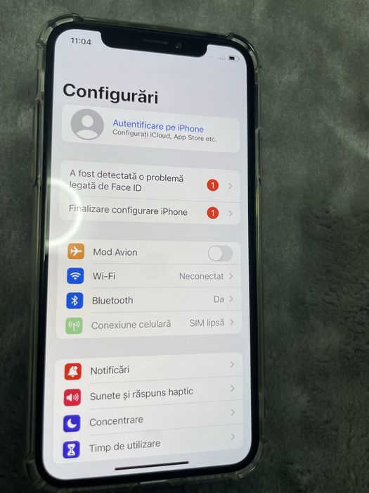 Vand iphon x de 64 gb