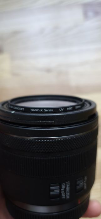 Canon RF 35mm f/1.8 IS STM + filtru UV NANO K&F Concept